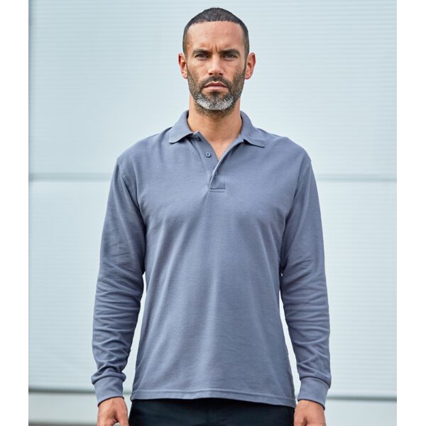 Pro RTX Pro Long Sleeve Piqué Polo Shirt Thumbnail