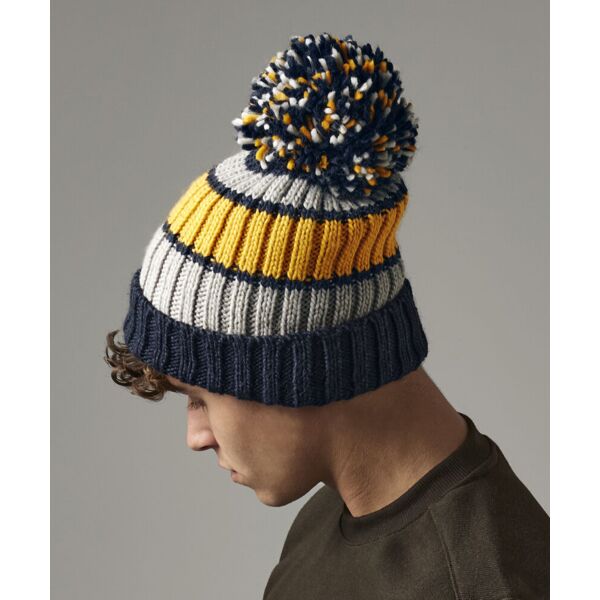 Hygge striped beanie Thumbnail