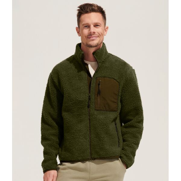 SOL'S Unisex Fury Sherpa Jacket Thumbnail