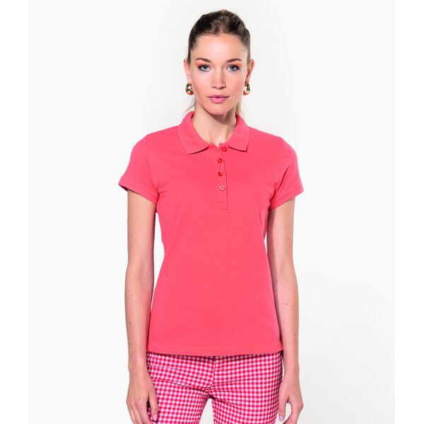 Kariban Ladies Short Sleeve Piqué Polo Shirt Thumbnail