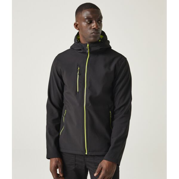 Regatta Navigate Two Layer Hooded Soft Shell Jacket Thumbnail