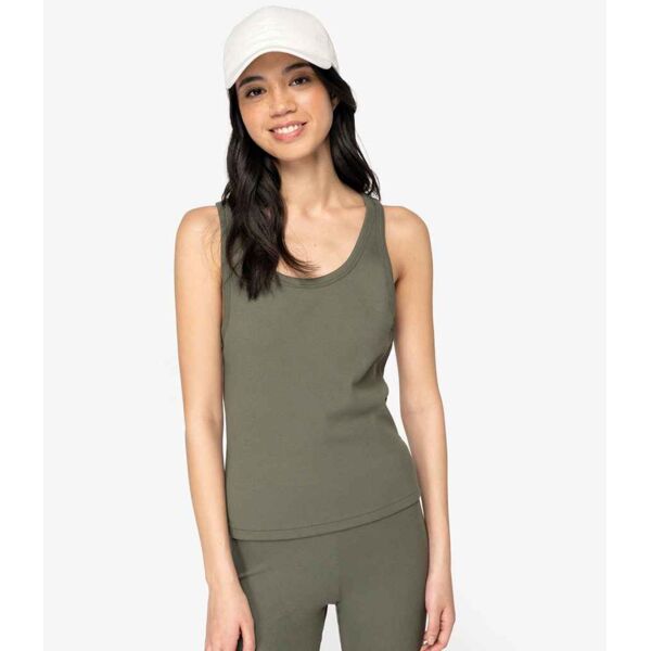 Native Spirit Ladies Ribbed Tank Top Thumbnail