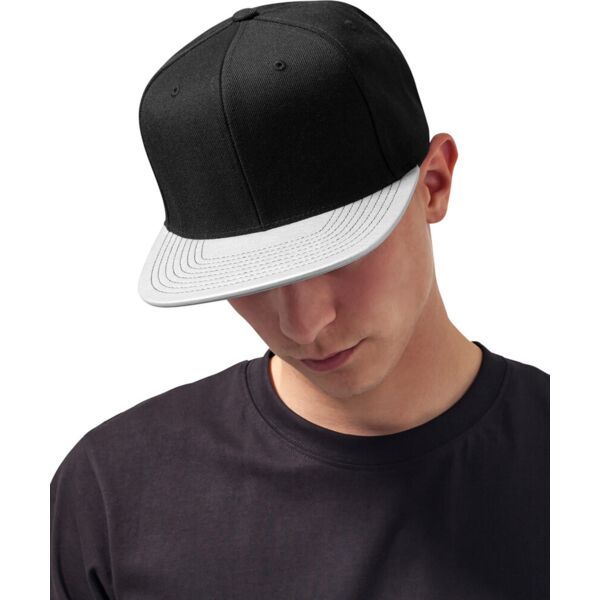 Metallic visor snapback (6089PU) Thumbnail