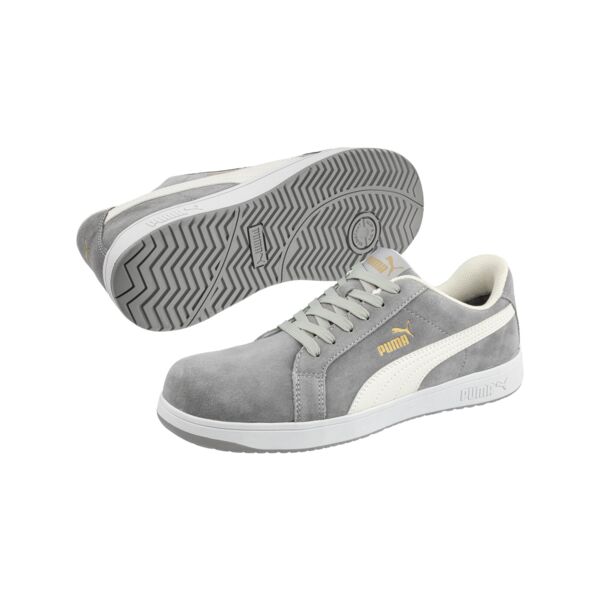 Iconic Suede Grey Low S1PL ESD Thumbnail