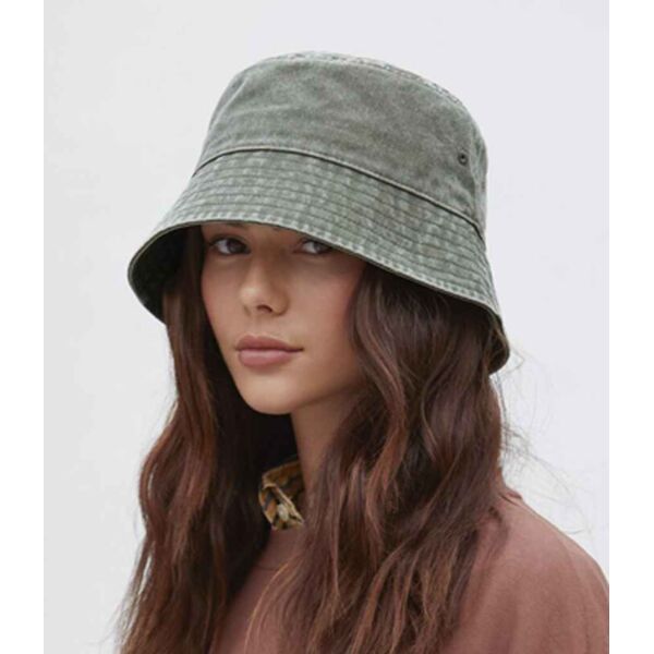 Beechfield Vintage Bucket Hat Thumbnail