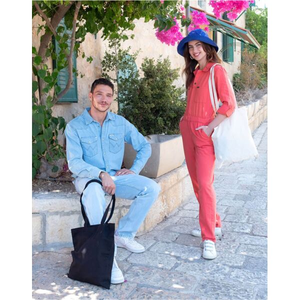 Guildford Cotton Shopper/Tote Shoulder Bag Thumbnail