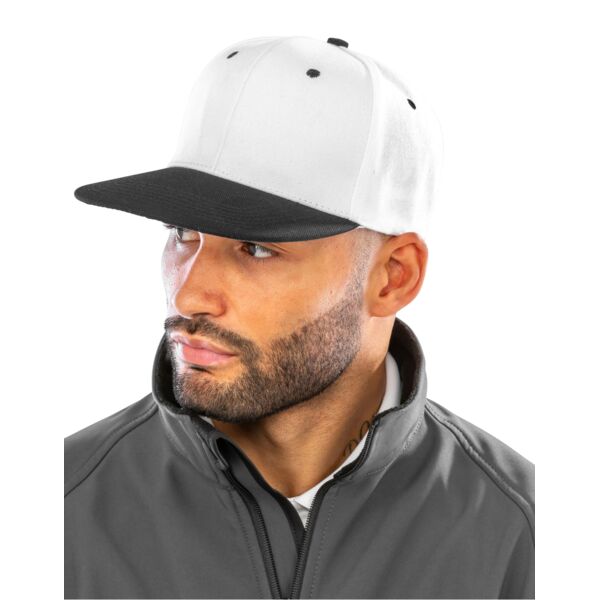 Bronx Original Flat Peak Snap Back Dual Colour Cap Thumbnail