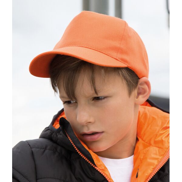 Result Kids Boston 5 Panel Printers Cap Thumbnail