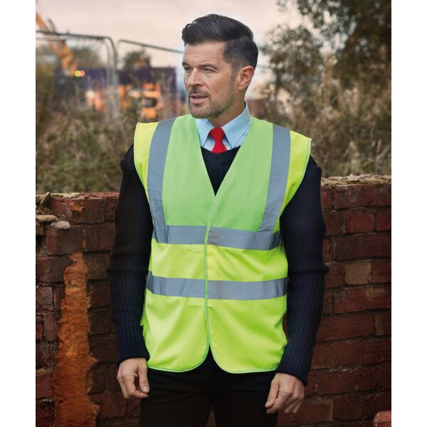 Hi-vis 2-band-and-braces waistcoat (HVW100) Thumbnail