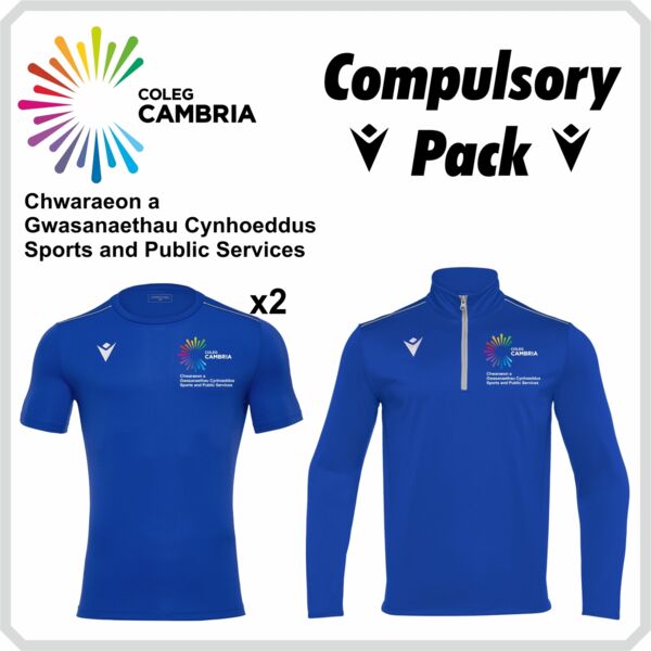 COLEG CAMBRIA COMPULSORY SPORTS PACK Thumbnail