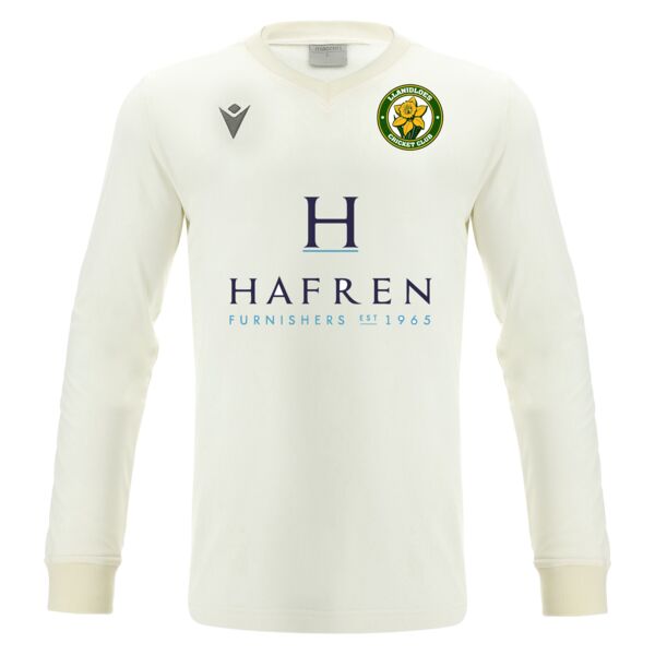Llanidloes CC Wright Cricket Whites Pullover JNR Thumbnail