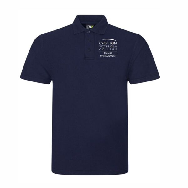 Cronton College Animal Management Polo Shirt Thumbnail