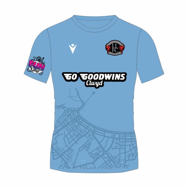 Llandudno FC RIGEL TSHIRT SKY BLUE JNR Thumbnail