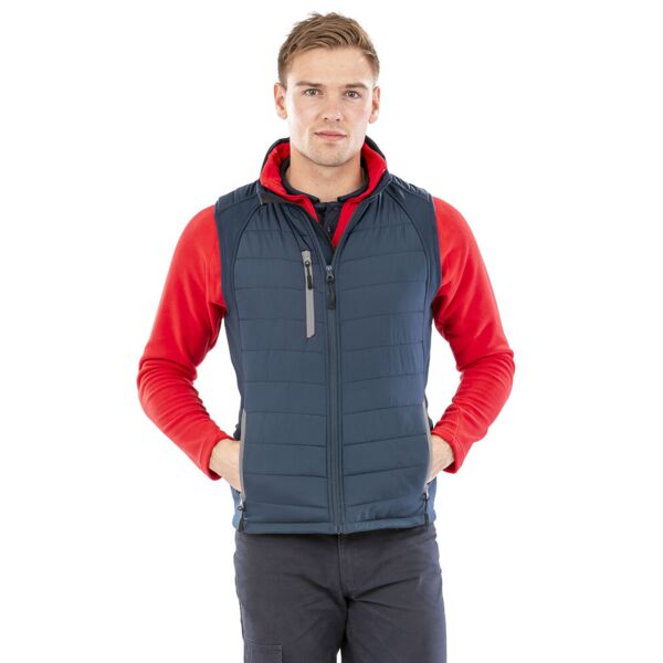 compass padded softshell gilet Thumbnail