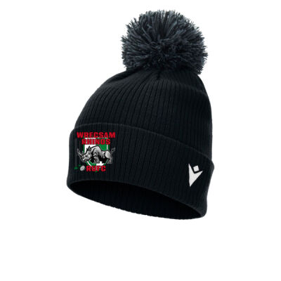 Rhinos - Snow Pompon Beanie Thumbnail